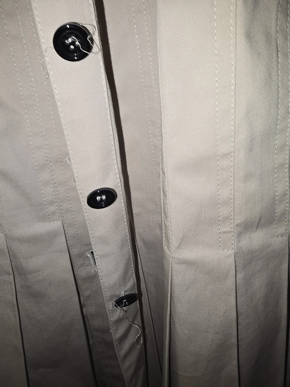 Burberry Beige/Tan Trench Coat Dress with Belt - Picture 3 of 4